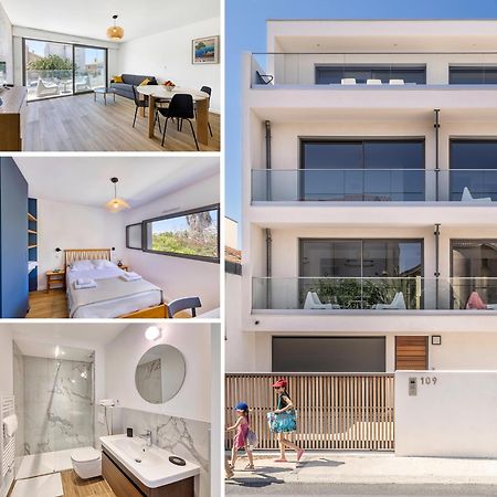 South-Of-France T2 Neuf Haut De Gamme, Climatise, Parking Gratuit, 2Eme Ligne Balcon Carnon-Plage Bagian luar foto
