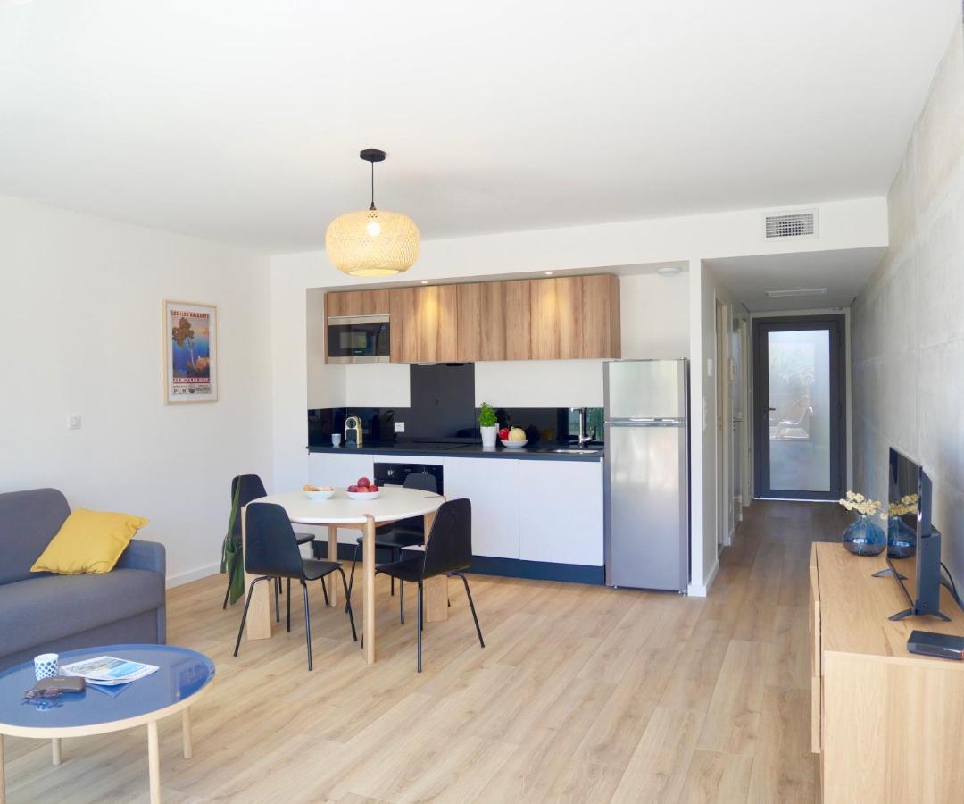 South-Of-France T2 Neuf Haut De Gamme, Climatise, Parking Gratuit, 2Eme Ligne Balcon Carnon-Plage Bagian luar foto