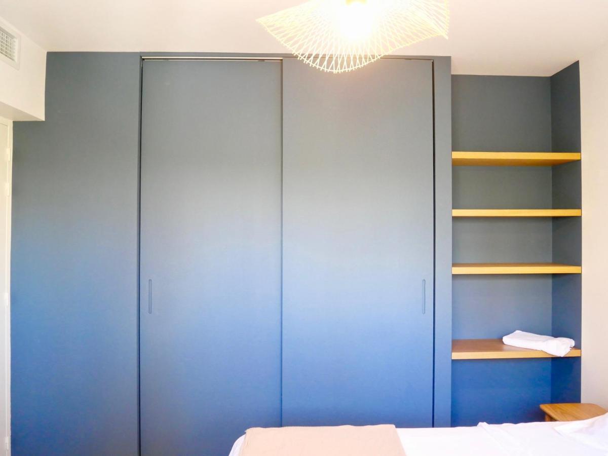 South-Of-France T2 Neuf Haut De Gamme, Climatise, Parking Gratuit, 2Eme Ligne Balcon Carnon-Plage Bagian luar foto
