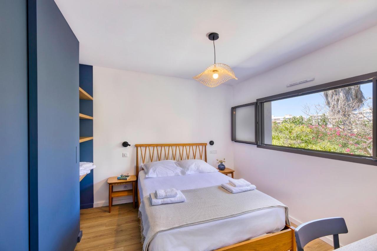 South-Of-France T2 Neuf Haut De Gamme, Climatise, Parking Gratuit, 2Eme Ligne Balcon Carnon-Plage Bagian luar foto
