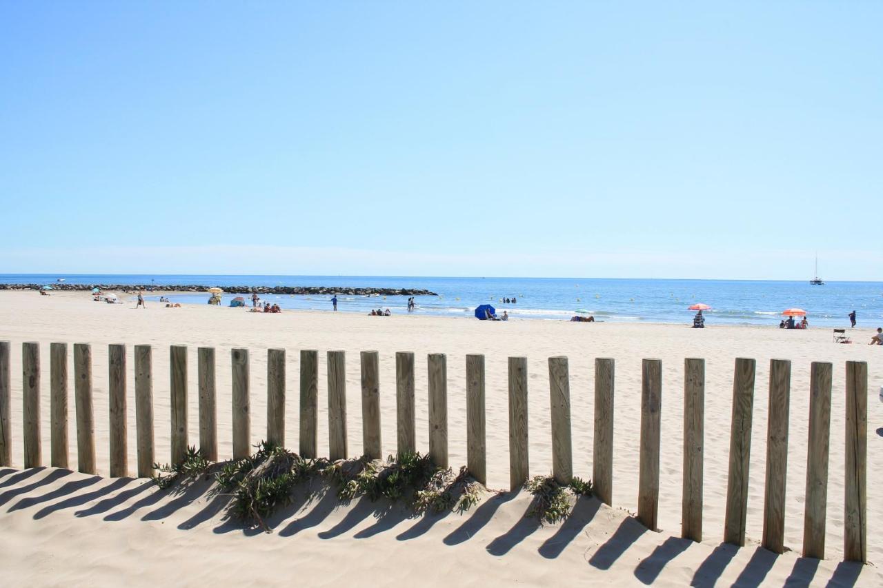 South-Of-France T2 Neuf Haut De Gamme, Climatise, Parking Gratuit, 2Eme Ligne Balcon Carnon-Plage Bagian luar foto